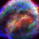 Restos de la supernova originada en Kepler SN1604. Foto: NASA / ESA / JHU / R.Sankrit & W.Blair